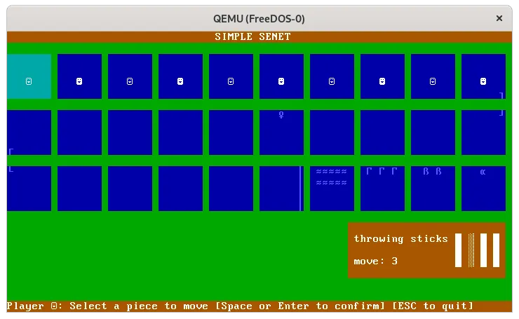 The ancient game of Senet The ancient game of Senet