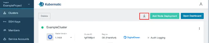 Kubernetes 集群示例