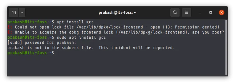 Some users cannot run commands with sudo