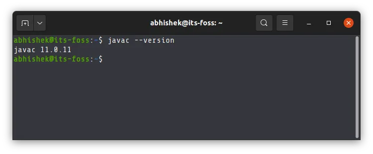 Java Compiler is installed