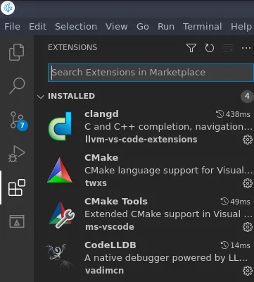 Searching extensions Searching extensions