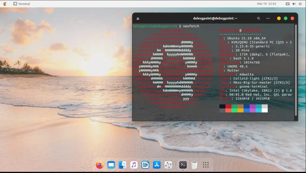 GNOME Customization in Ubuntu with a simple look-2