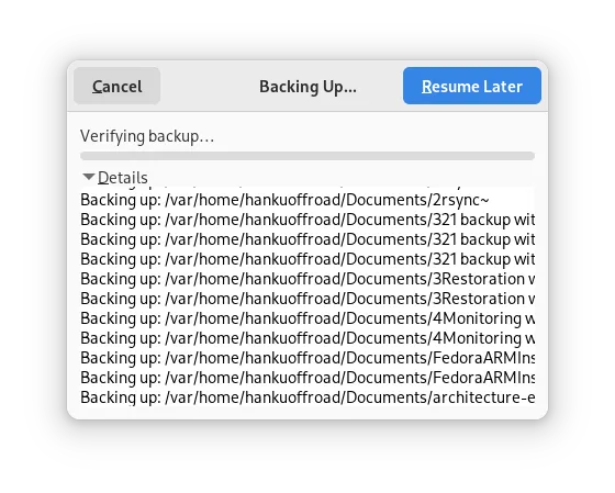 Backing up to the secondary cloud