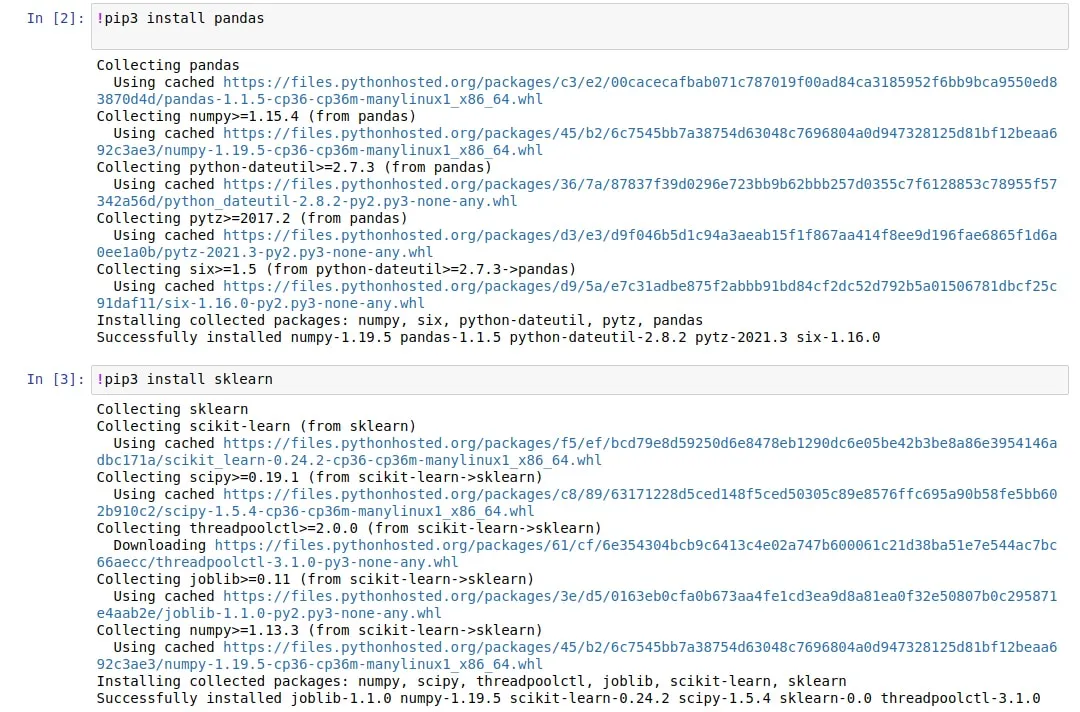使用 pip 工具安装依赖库