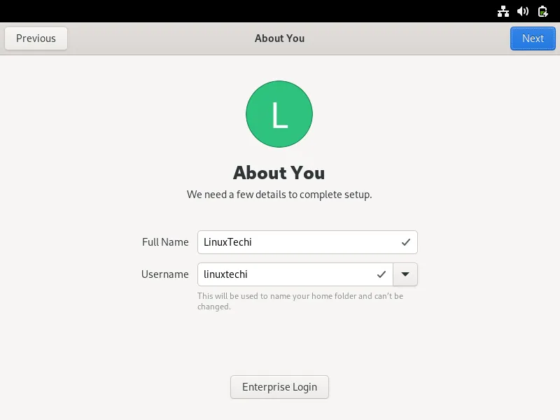 Local-Account-Fedora-36-workstation