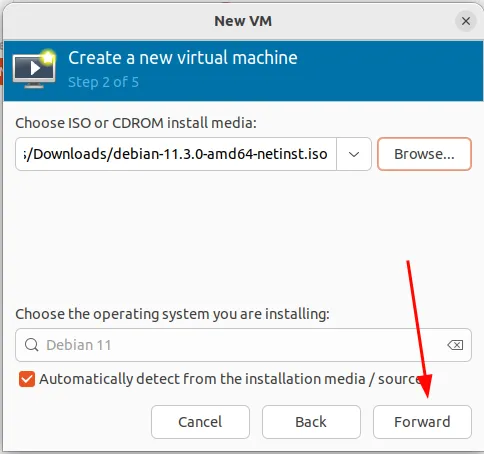 Forward-after-browsing-iso-file-virt-manager