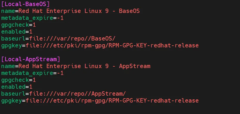 RHEL8-Local-Repo-File