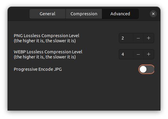 curtain advanced options