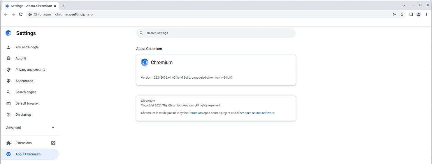 Ungoogled-Chromium