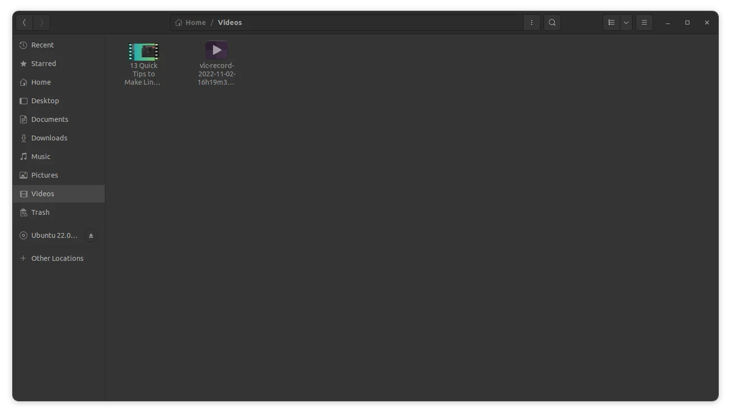 nautilus 文件管理器中的原始和裁剪后文件