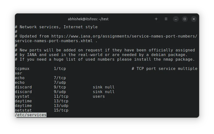 用 less 命令阅读大文件