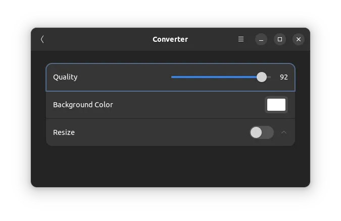 customize converter