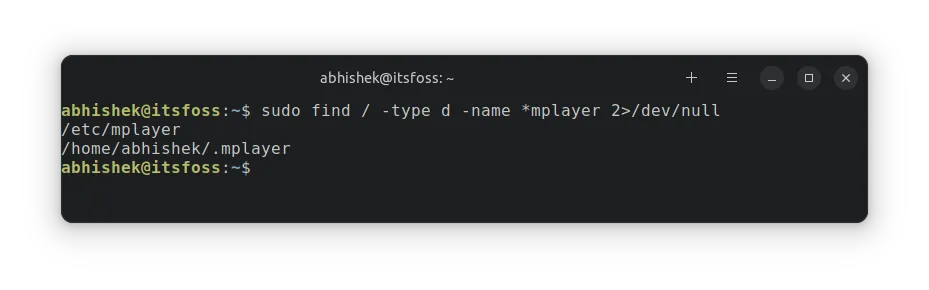 files after mplayer removal