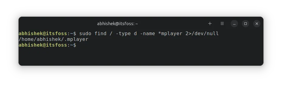 files after mplayer removal