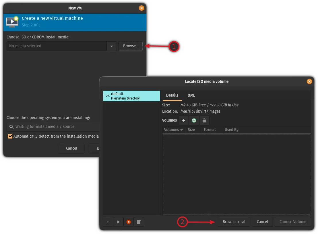 在 Qemu 中导入 ISO 文件