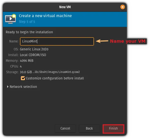 在 Qemu 中命名你的虚拟机
