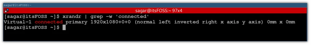 在 i3 中查找已连接显示器