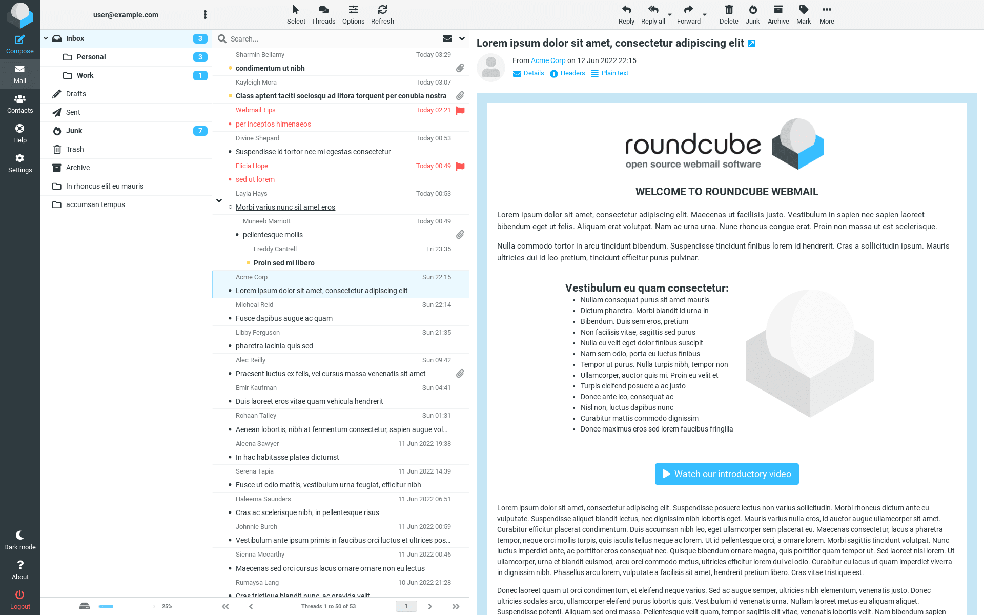 Roundcube 截图