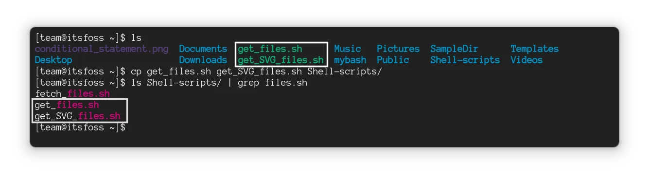 复制多个文件时,将目标目录放在最后