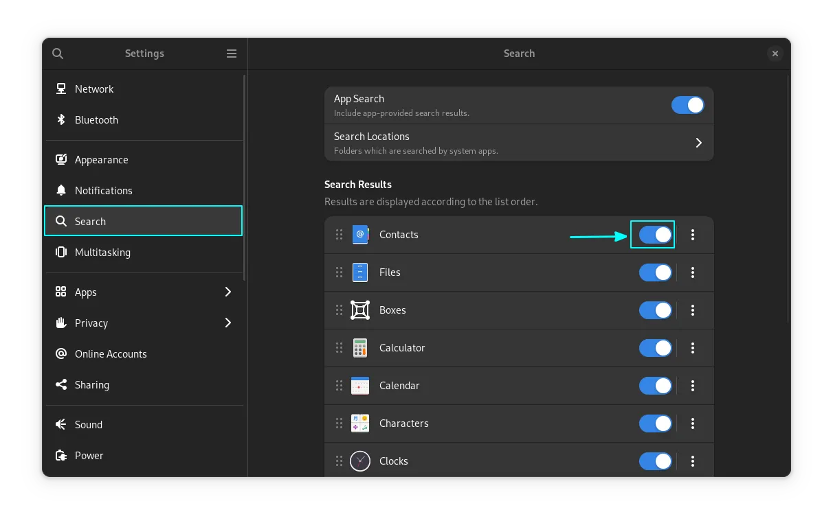启用 - 禁用开关