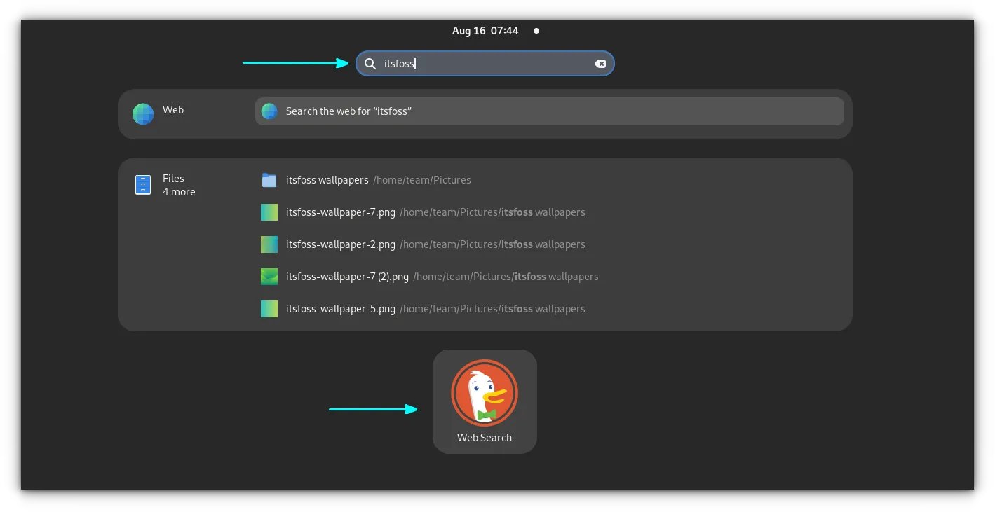 Shell 中的 DuckDuckGo 搜索