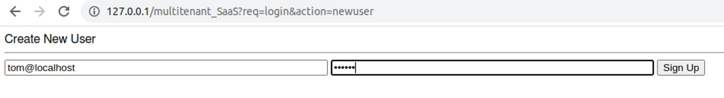创建一个用户账户
